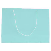 Light Turquoise Large Gift Bag Large Cadeautasje (Achterkant)