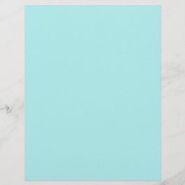 Light Turquoise Letterhead