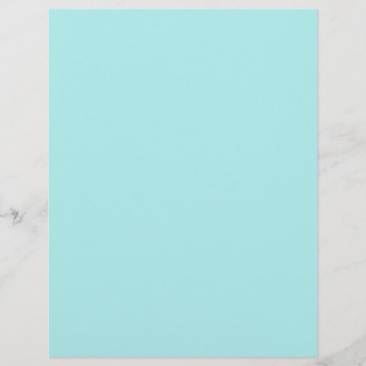 Light Turquoise Letterhead (Voorkant)