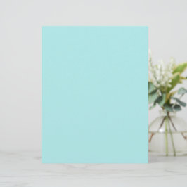 Light Turquoise Letterhead