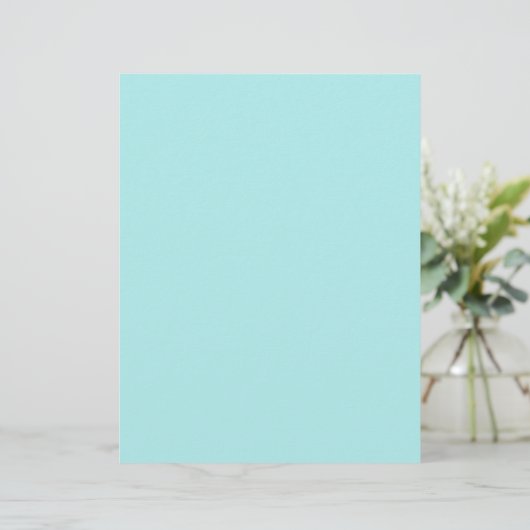 Light Turquoise Letterhead (Staand voorkant)