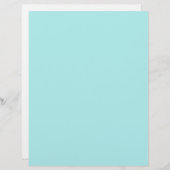 Light Turquoise Letterhead (Voorkant / Achterkant)