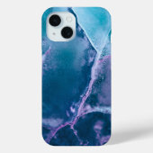 Light Turquoise Pinke Abstract Case-Mate iPhone Case (Achterkant)