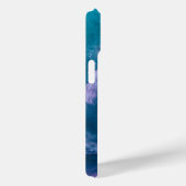 Light Turquoise Pinke Abstract Case-Mate iPhone Case (Achterkant / Rechts)