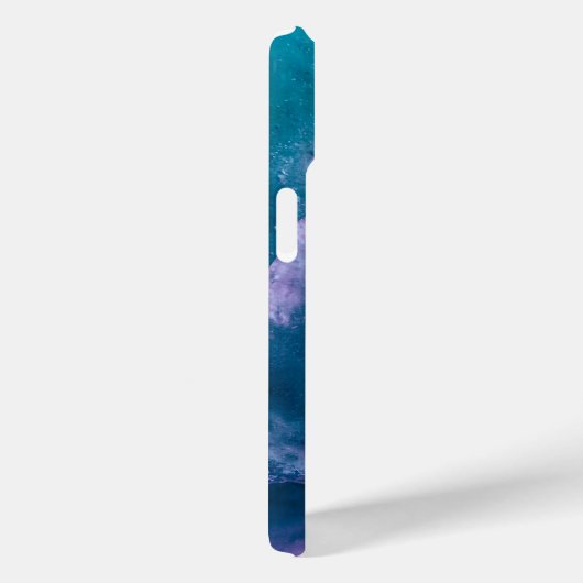 Light Turquoise Pinke Abstract Case-Mate iPhone Case (Achterkant / Rechts)