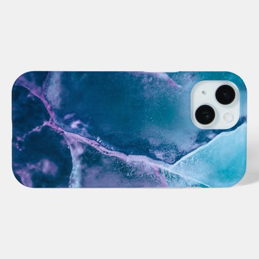 Light Turquoise Pinke Abstract Case-Mate iPhone Case (Achterkant (horizontaal))