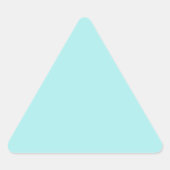 Light Turquoise Sticker (Voorkant)