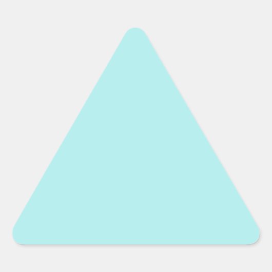 Light Turquoise Sticker (Voorkant)