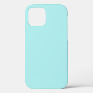 Light Turquoise Tough iPhone 12 Hoesje