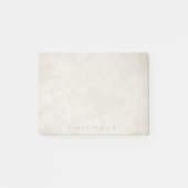 Light Umber Brown Urban Grunge Post-it® Notes (Voorkant)