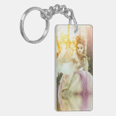 Light Unicorn Sleutelhanger (Voorkant Links)