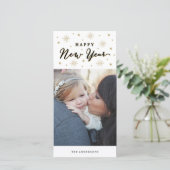 Light Up the Sky Holiday Feestdagenkaart (Staand voorkant)