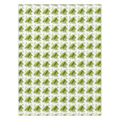 Light Vegetable Cucumber Floral Pattern Tafelkleed (Voorkant)