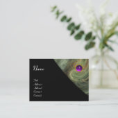 LIGHT VORTEX AMETHYST grijs oranje geel zwart Visitekaartje (Staand voorkant)