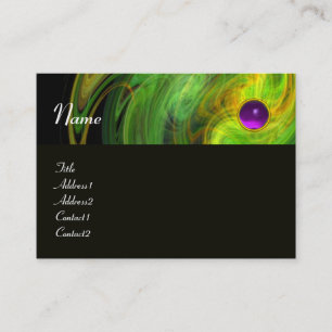 LIGHT VORTEX AMETHYST oranje groen geel zwart Visitekaartje