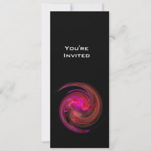 LIGHT VORTEX helder roze rood violet paars zwart Kaart