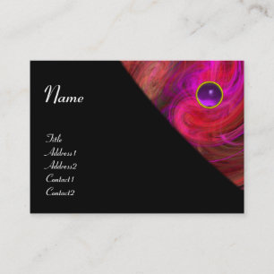 LIGHT VORTEX PAARS AMETHYST violet geel zwart Visitekaartje
