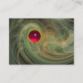 LIGHT VORTEX RUBY groen geel grijs rood roze Visitekaartje (Achterkant)