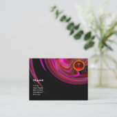 LIGHT VORTEX RUBY - roze violet paars rood Visitekaartje (Staand voorkant)