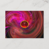 LIGHT VORTEX RUBY - roze violet paars rood Visitekaartje (Achterkant)