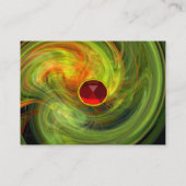 LIGHT VORTEX RUBY-yellow oranje green black red Visitekaartje (Achterkant)