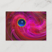 LIGHT VORTEX SAPPHIRE blauw roze rood violet Visitekaartje (Achterkant)