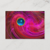 LIGHT VORTEX SAPPHIRE blauw roze rood violet Visitekaartje (Achterkant)