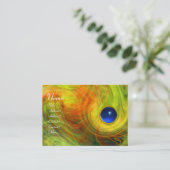 LIGHT VORTEX SAPPHIRE rood geel sinaasappel blauw Visitekaartje (Staand voorkant)