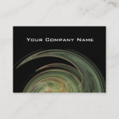 LIGHT VORTEX - sinaasappel grijs wit zwart geel Visitekaartje (Achterkant)