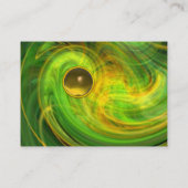 LIGHT VORTEX TOPAZ green yellow oranje blue Visitekaartje (Achterkant)