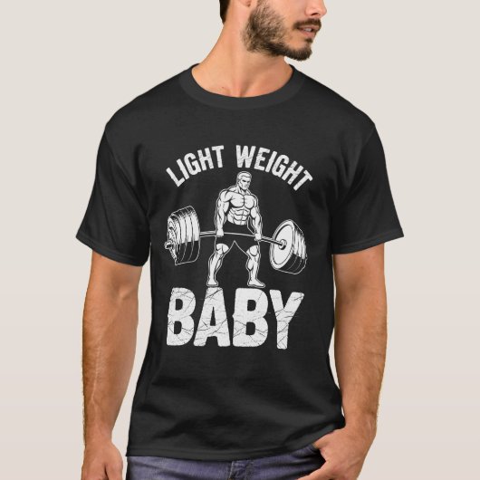 Light Weight Baby Motivational T-Shirt (Voorkant)