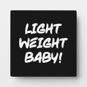 Light Weight Baby - Ronnie Coleman Bodybuilding Fotoplaat