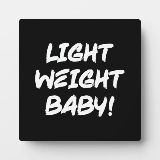 Light Weight Baby - Ronnie Coleman Bodybuilding Fotoplaat (Voorkant)