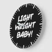Light Weight Baby - Ronnie Coleman Bodybuilding Grote Klok (Hoek)