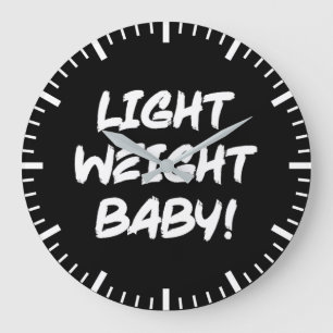 Light Weight Baby - Ronnie Coleman Bodybuilding Grote Klok