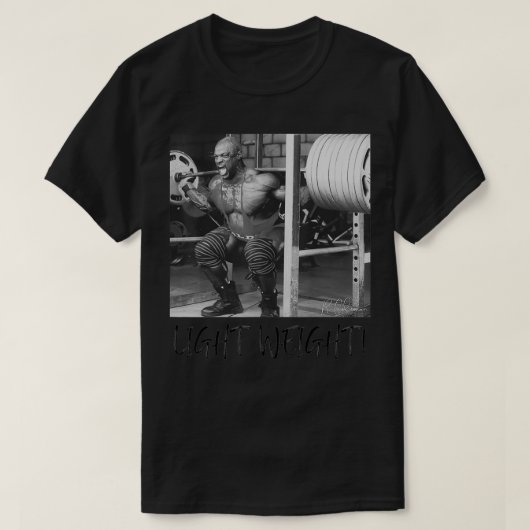 Light Weight Ronnie Coleman T-shirt (Design voorkant)