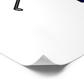 Light Woman Golfer Poster (Hoek)