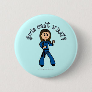 Light Womens Kung Fu Ronde Button 5,7 Cm