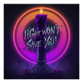 Light won't save you perfect poster (Voorkant)