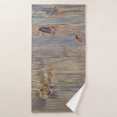 Light wooden texture backgroundabstract, home deco badhanddoek (Badhanddoek)