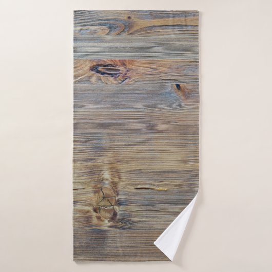 Light wooden texture backgroundabstract, home deco badhanddoek (Badhanddoek)