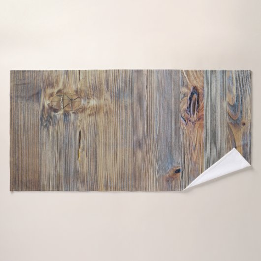 Light wooden texture backgroundabstract, home deco badhanddoek (Badhanddoek)