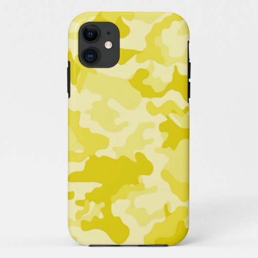 Light Yellow Camo iPad 5 Case (Achterkant)
