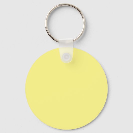 Light Yellow #FFF888, Marzipan Sleutelhanger (Voorkant)