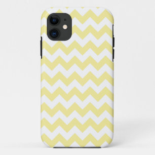 Light Yellow Zig Zag Pattern Case-Mate iPhone Case