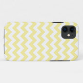 Light Yellow Zig Zag Pattern Case-Mate iPhone Case (Achterkant (horizontaal))