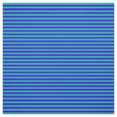 Light Zee Green en Blue Stripes Pattern Stof (Swatch)