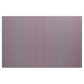 Light Zee Green en Crimson Pattern of Stripes Stof (Yard (91,4 cm))