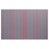 Light Zee Green en Crimson Pattern of Stripes Stof (Fat Quarter)