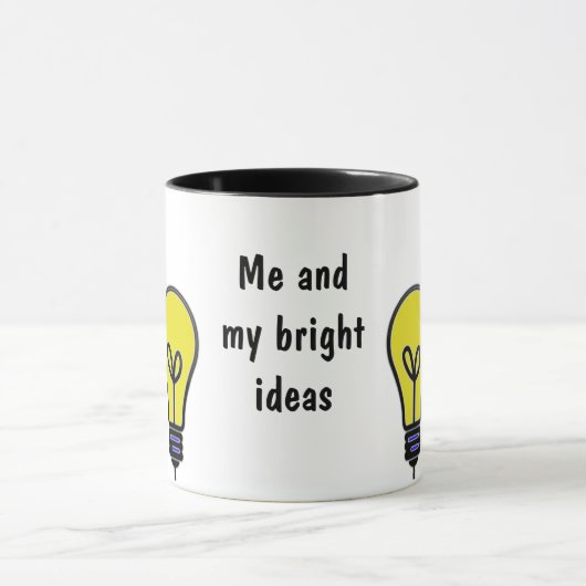 Lightbulb Bright Ideeën Design Mok (Midden)